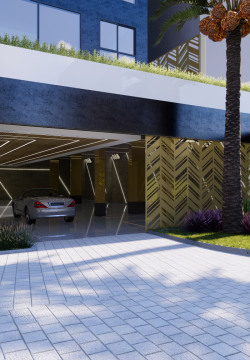ACESSO GARAGEM VITAL BRASIL - ESTUDO DE IMAGEM 01